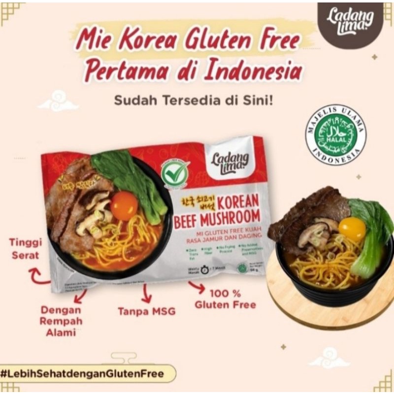 

Mie Ladang Lima Gluten Free *Pekanbaru*