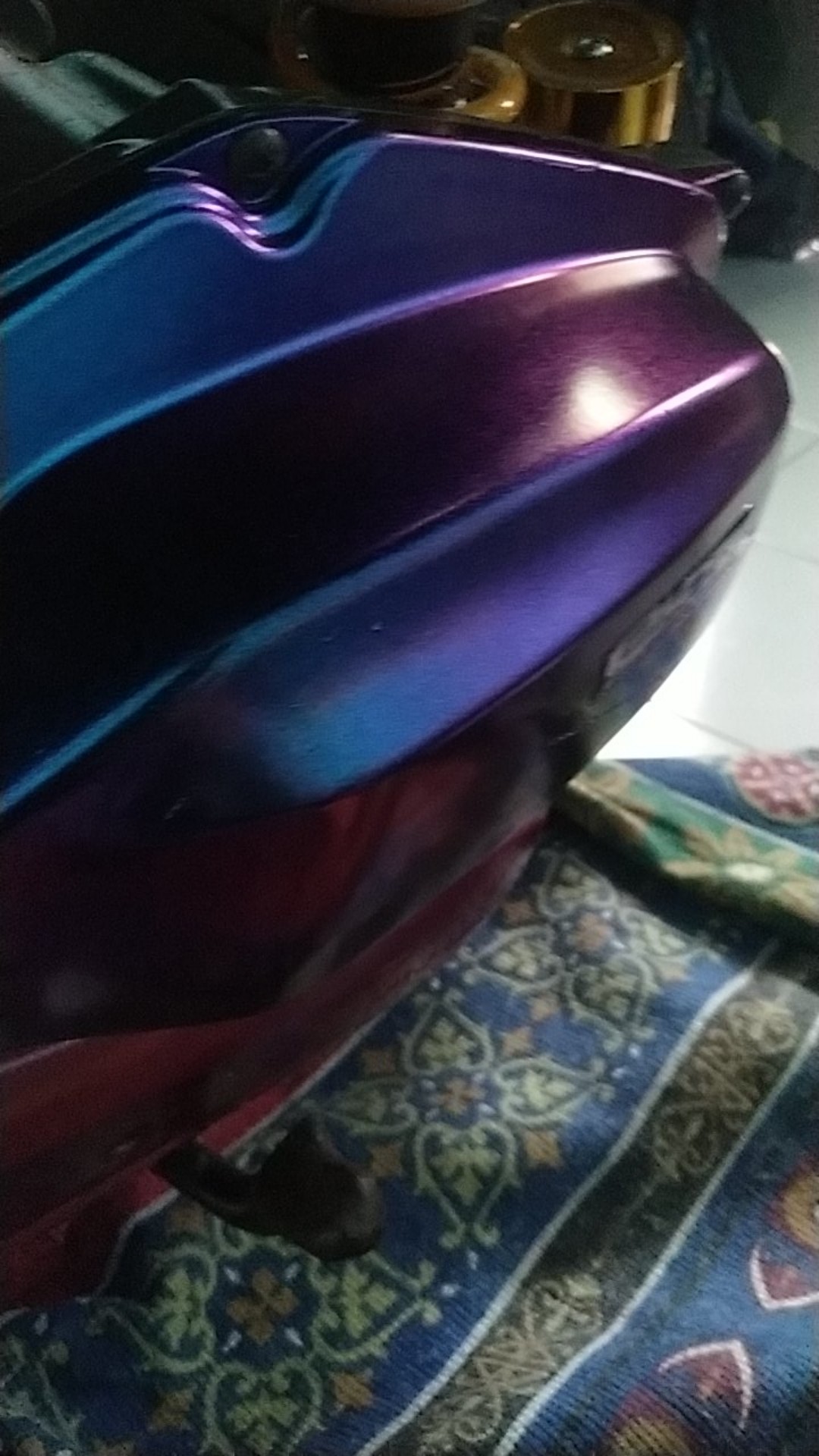 Sapporo Ultimate B13 Black Hitam Kilap Glossy Tahan Bensin 400ml