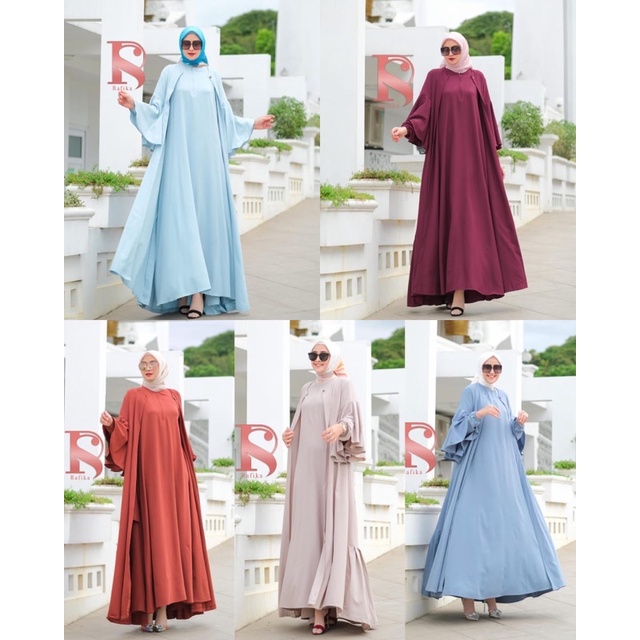 QISYA ( QISHA ) DRESS BY RAFIKA STORE