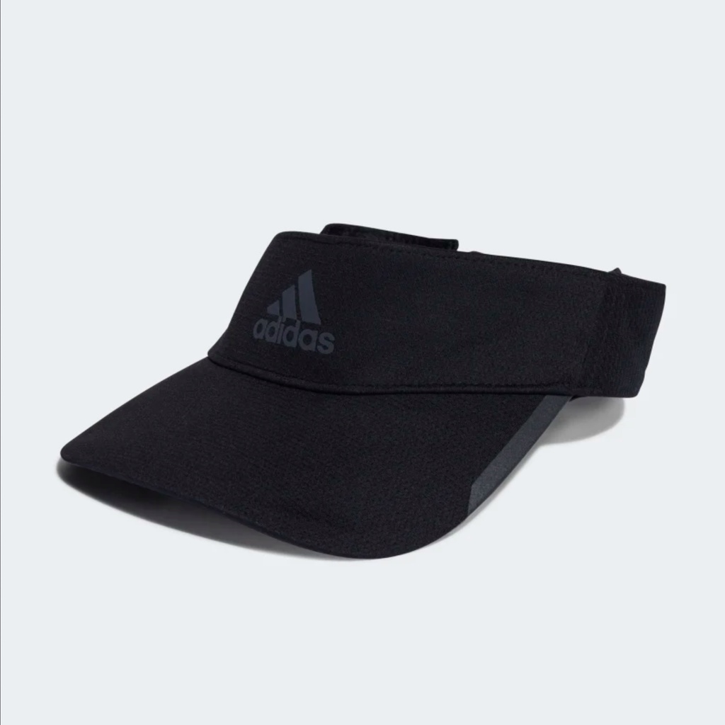 Adidas AEROREADY Runner Visor Hitam HB1306 Topi Original