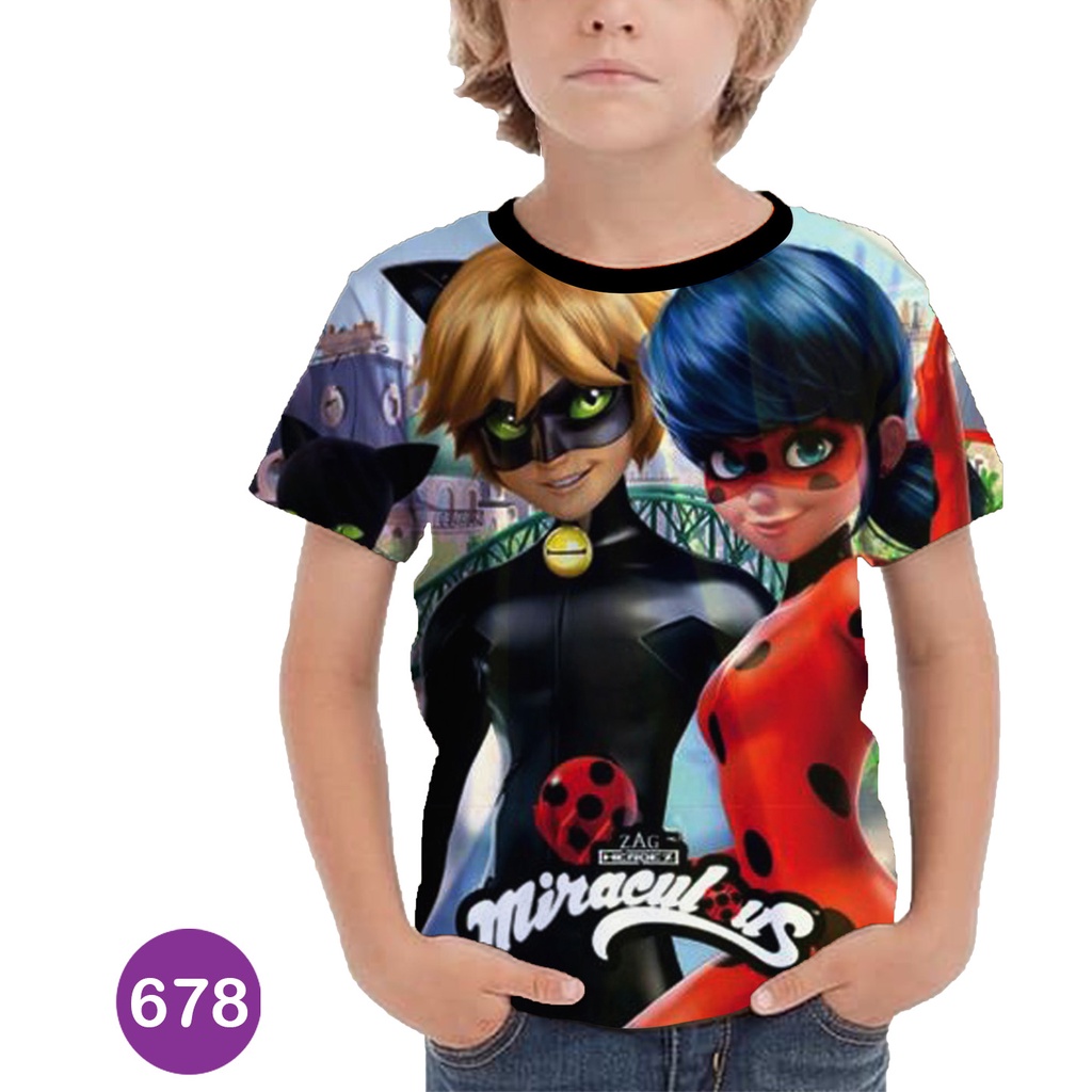 Baju Ladybug Baju Kartun TV Serial Anak #COWO-678