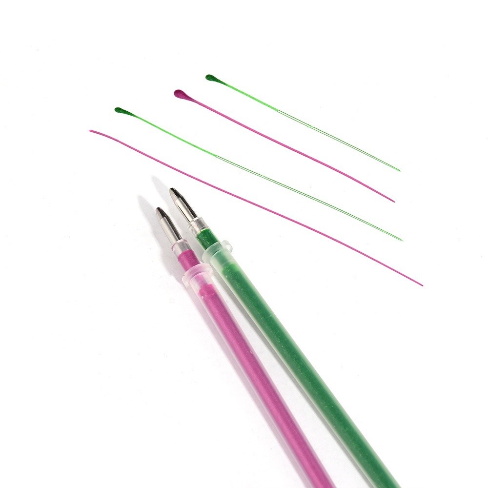 【COD Tangding】48 Colors Gel Pens Refill Glitter Coloring Drawing Painting Craft Markers Stationery Tool Hot Sale
