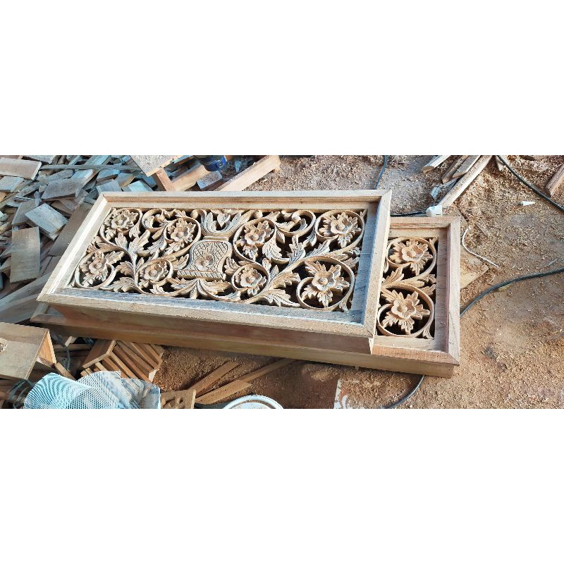 Loster Kayu Jati/Loster/Loster murah/Loster Kayu/Boven/Angin angin/Ventilasi rumah/Ventilasi udara