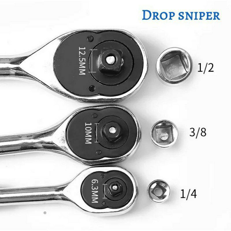 PEGASI Kunci Pas Torsi Moment Torque Wrench 1/4inch