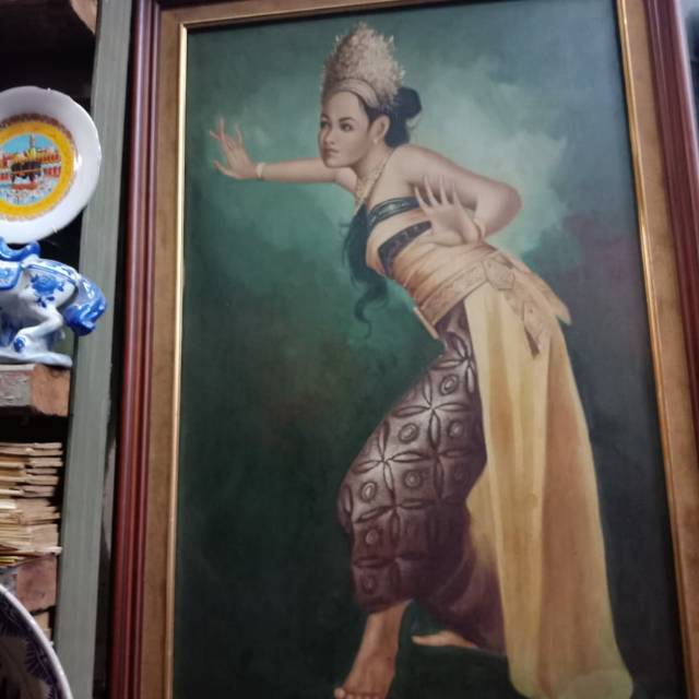 Lukisan penari bali