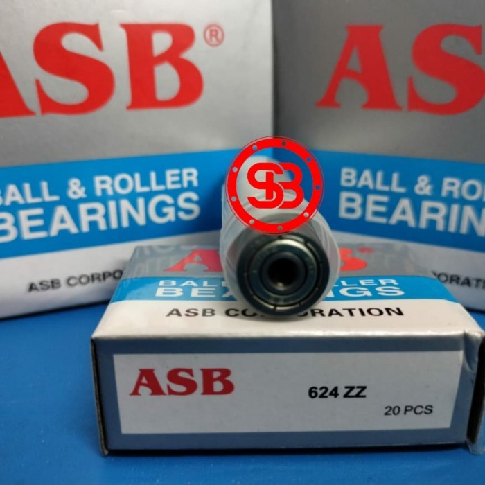 Bearing / Laker / Laher 624 ZZ ASB 624ZZ