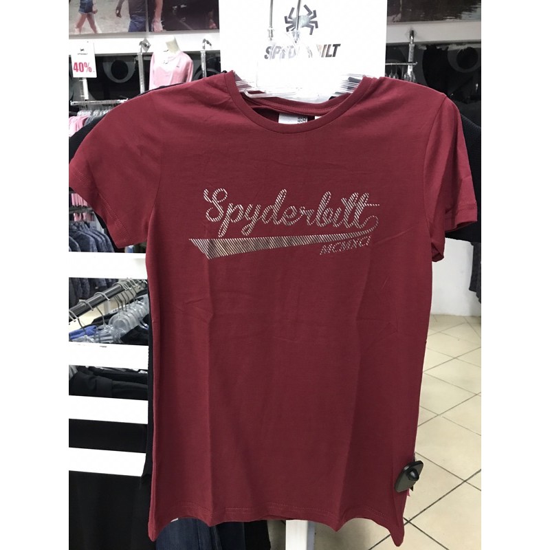 Kaos spyderbilt cewek Sale