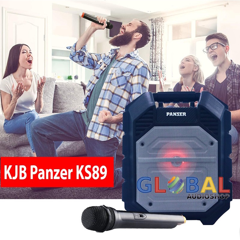 KJB KS 89 Panzer Speaker Portable Bluetooth Wireless 5.5 Inch KS89