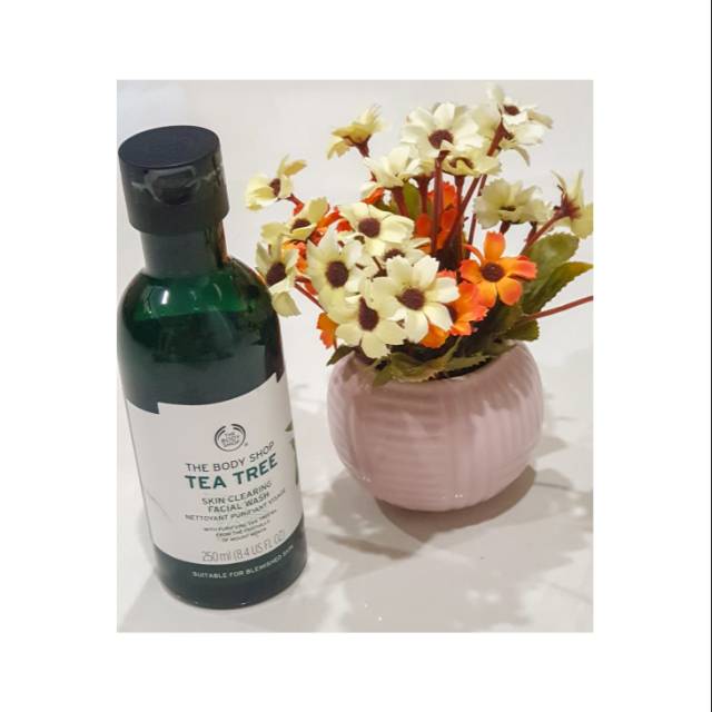 Body Shop Facial Wash Tea Tree