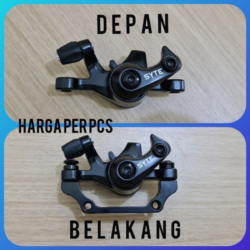 Caliper Disc Brake SYTE Rem Kaliper Cakram Sepeda