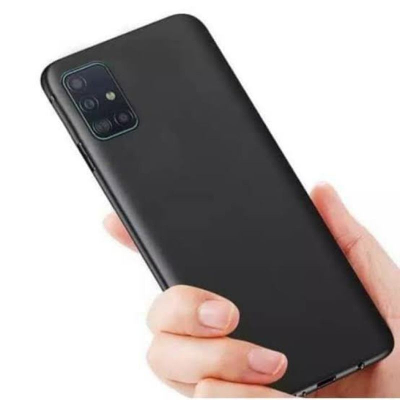Case Hp Samsung Galaxy A51 2020 - Black matte - Matte case