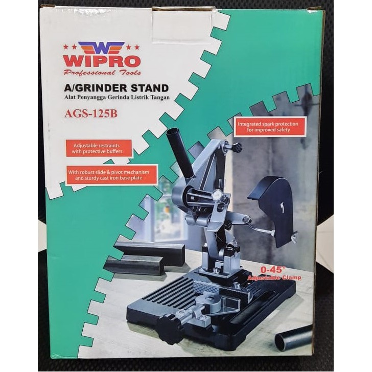 WIPRO Stand Gerinda Tangan 4" - Stang Grinder duduk - Alat potong kayu - besi