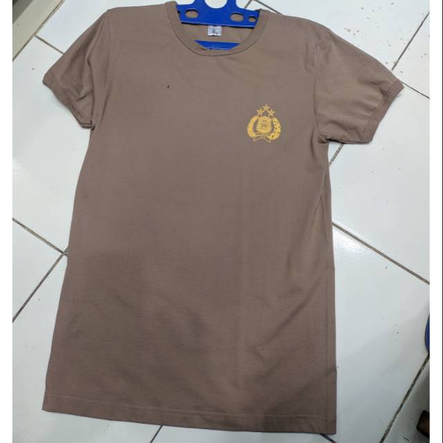 Kaos polisi polri jatah katun dan drifit