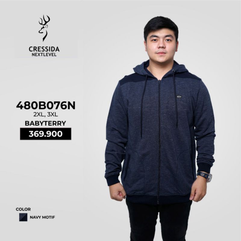 Jaket cowok sweter/ hodie original cressida nextlevel # jumbo big size 480B076N
