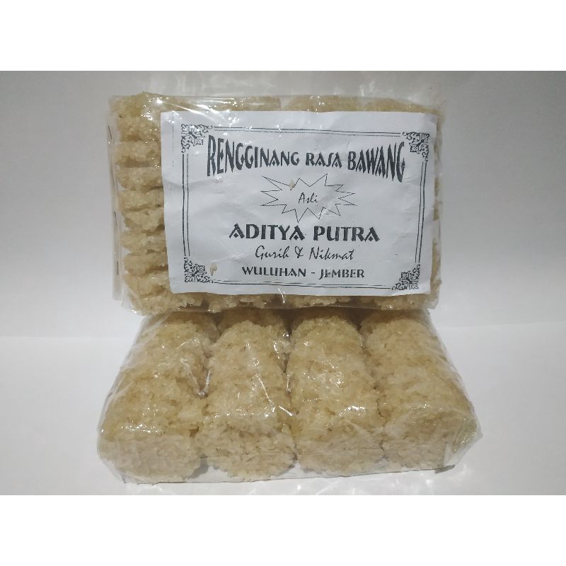 

Rengginang Rengginan Rasa Bawang Asli Mentah 500gr/ Krupuk Keripik