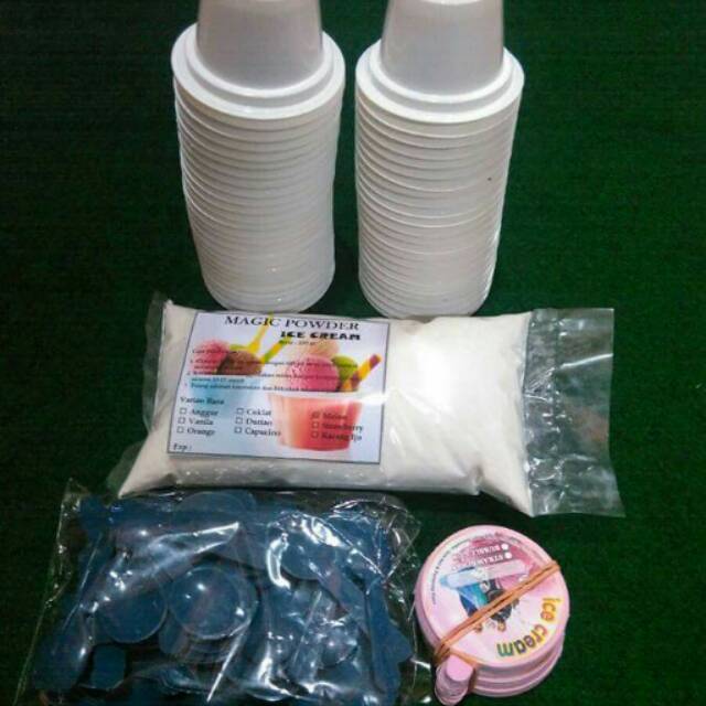 PAKET USAHA ES KRIM