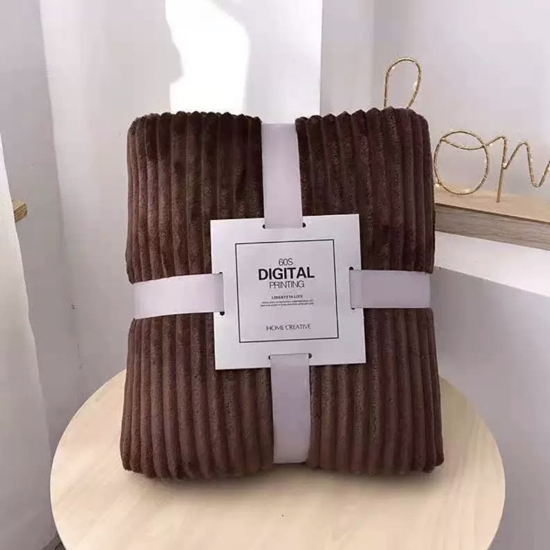 COD Selimut Bulu Dewasa Tebal Embos 3D Size 180x200 New