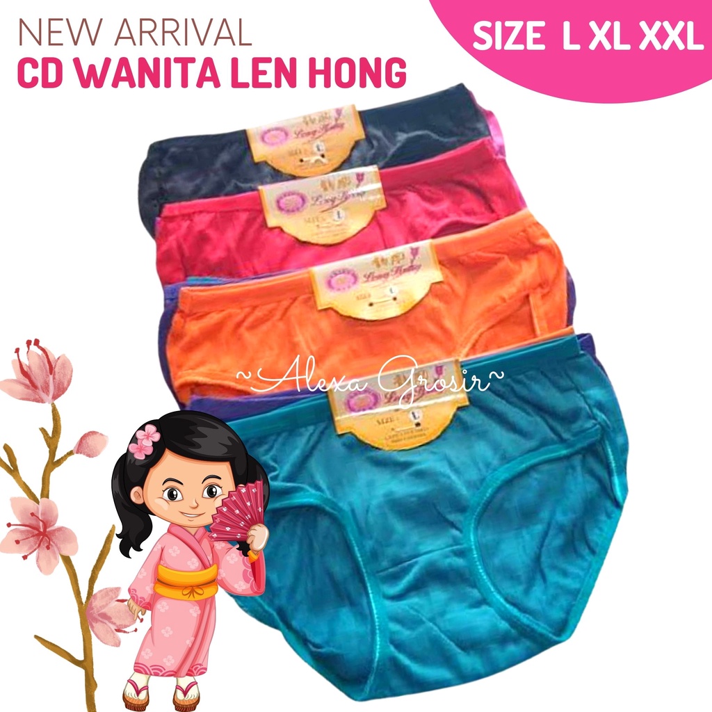 CELANA DALAM WANITA IMPORT LENG HONG SIZE L XL XXL