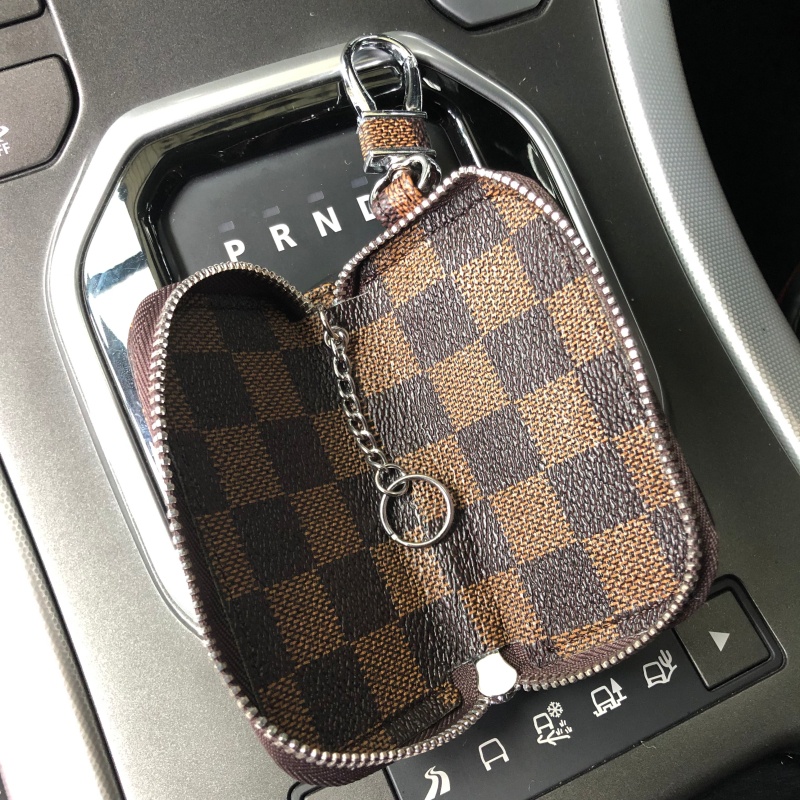 Gantungan Motif LV GUCCI Dompet Kunci Kulit Sintentis Premium Series