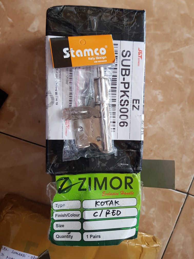 Grendel Slot Pintu Jendela Overfall Gudang Uk. 2 Stamco