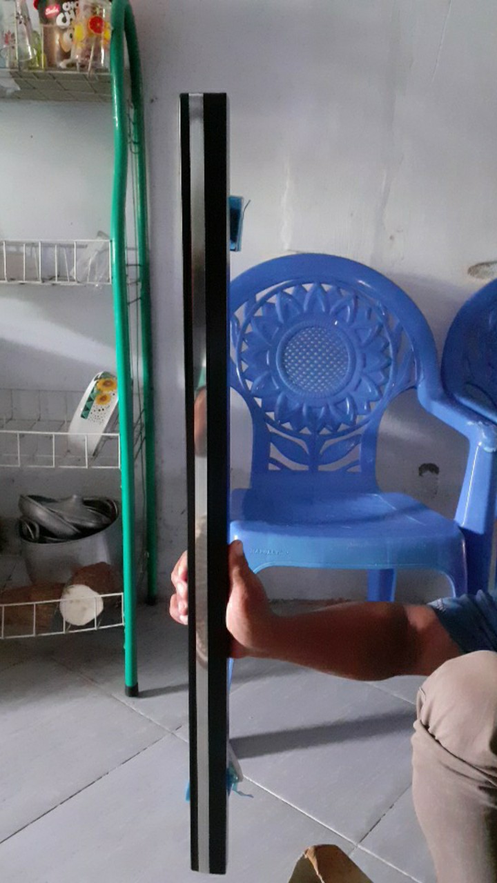 Promo Murah Pull Handle Tarikan Pintu Rumah 80cm Black /hitam List