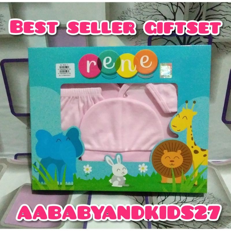 BABY SET RENE MURAH-BABY SET BAJU RENE DUS-KADO BAYI MURAH MERIAH