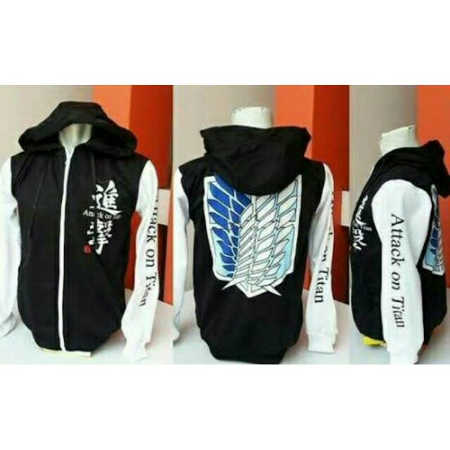 jaket attack on titan baseball