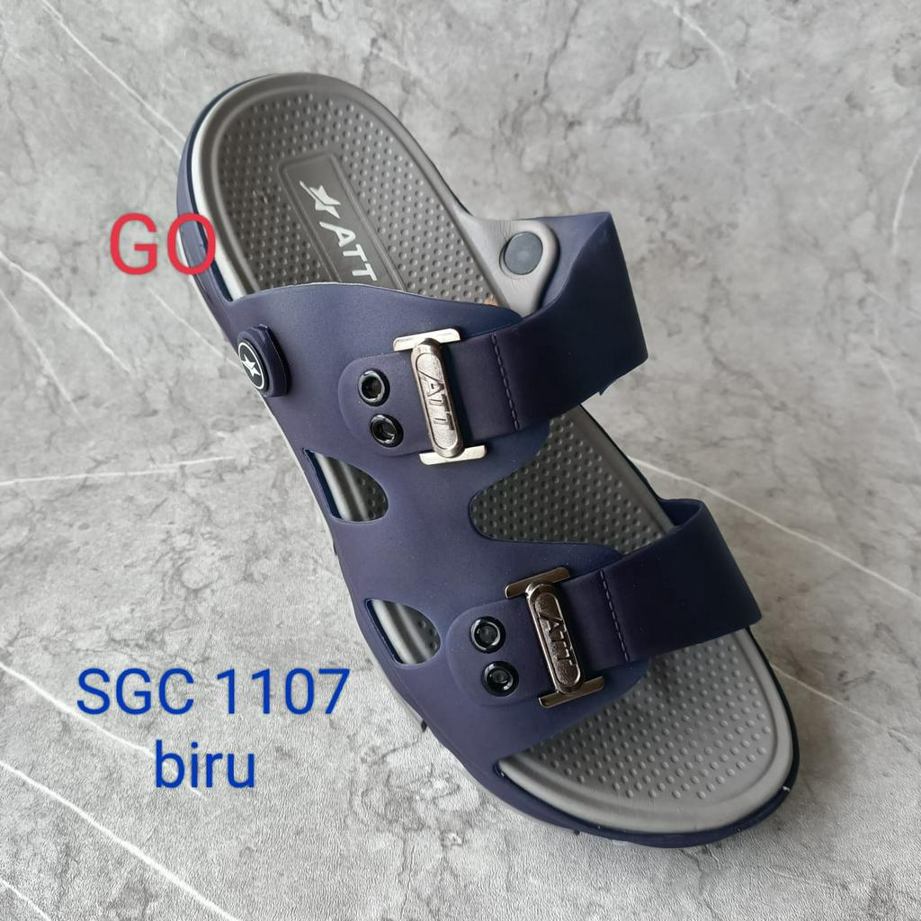 gof ATT SGC 1107 SANDAL PRIA Sandal Selop Santai Bahan Karet Anti Air Nyaman Dipakai