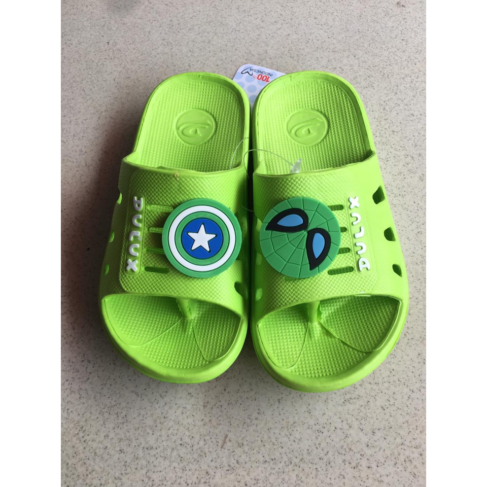 DX-269D-AVG Sandal Jepit Kokop Anak Laki Laki Karakter Avengers Merek Dulux Ukuran 24-29