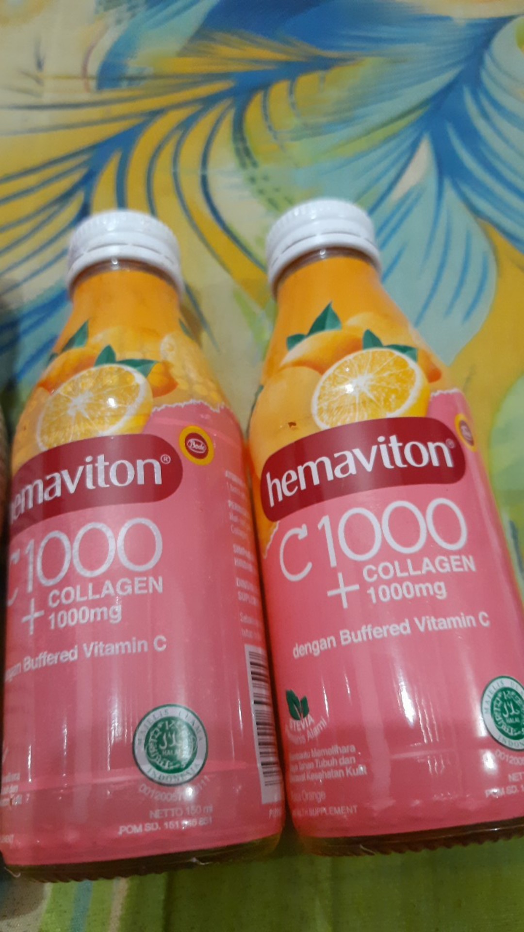 Hemaviton C1000 Colagen 150 Ml Botol Kaca Shopee Indonesia
