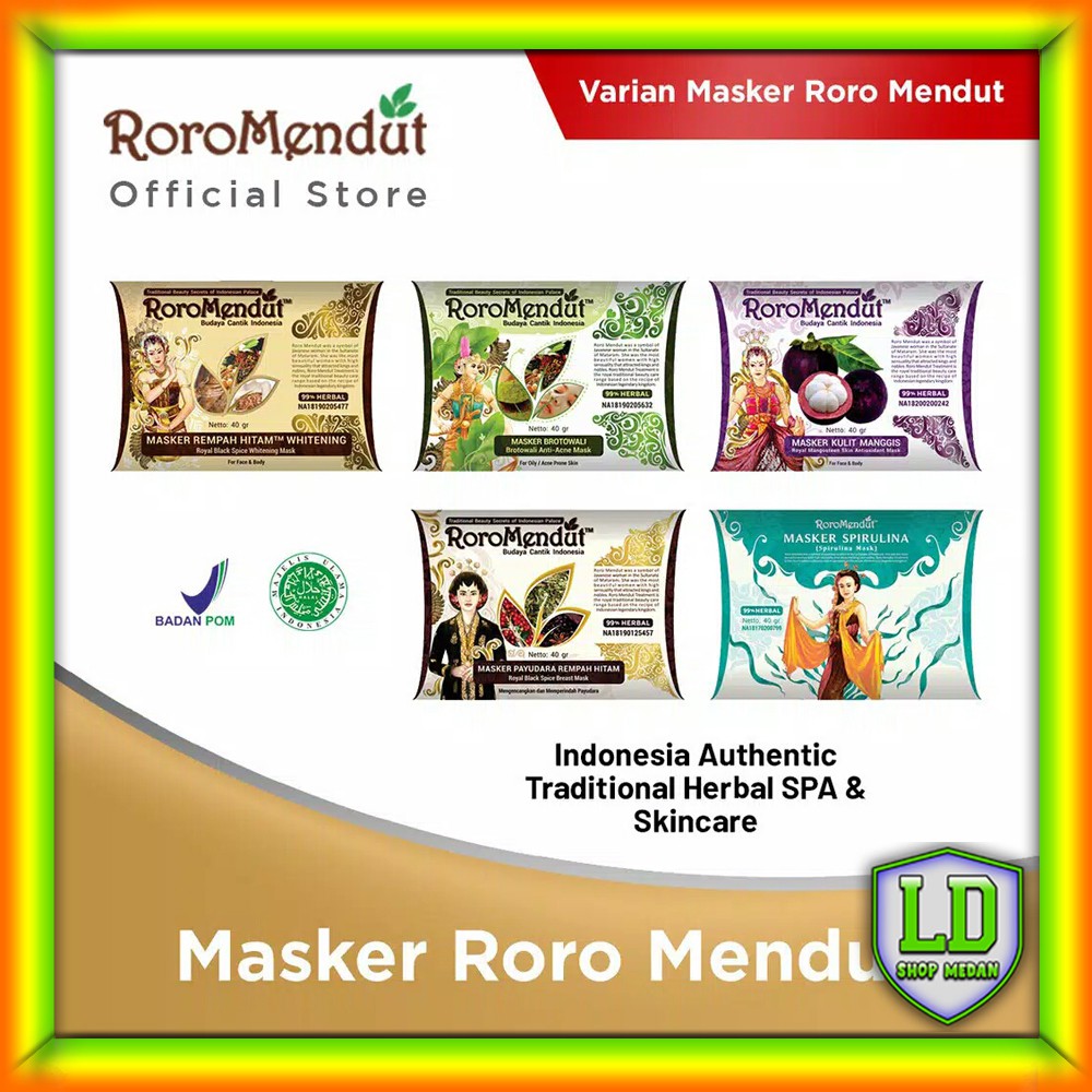 Roro Mendut Masker