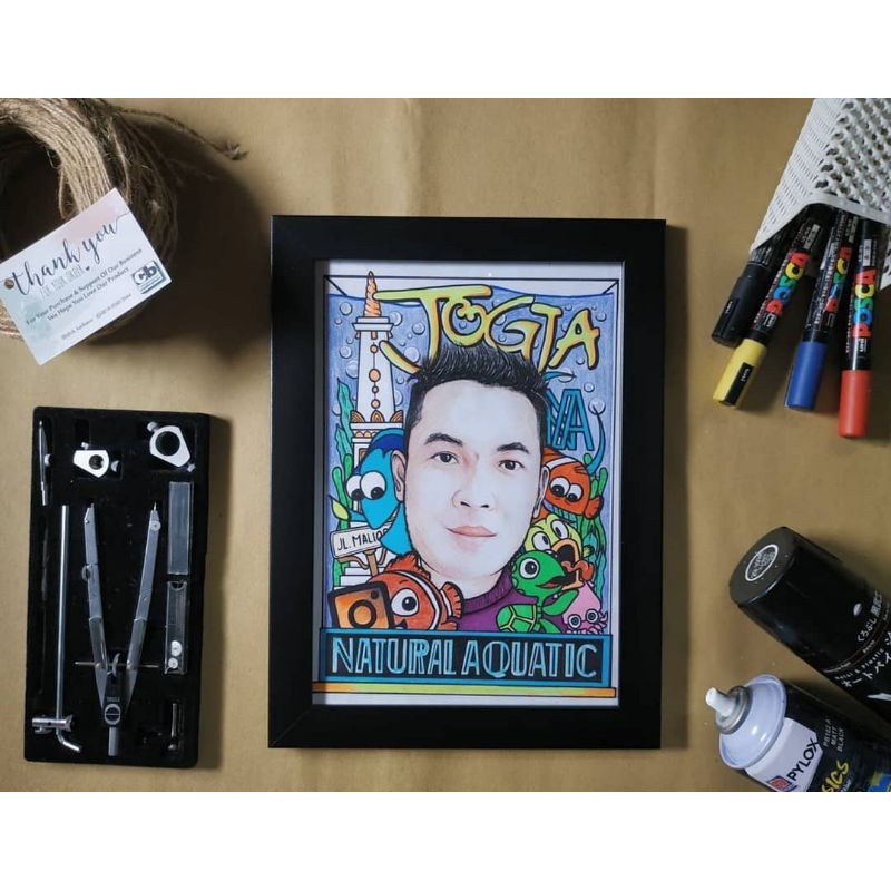 

karikatur doodle A4 A3