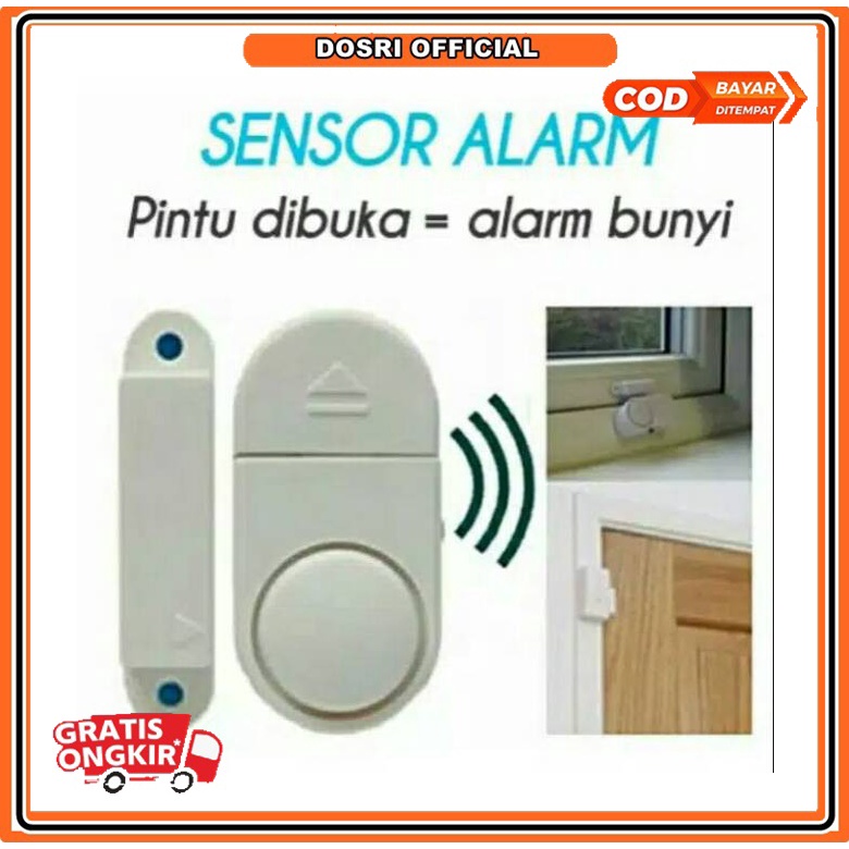 [BISA COD] Alarm Anti Maling Pencuri Pintu Jendela Rumah Toko Kaca Keamanan