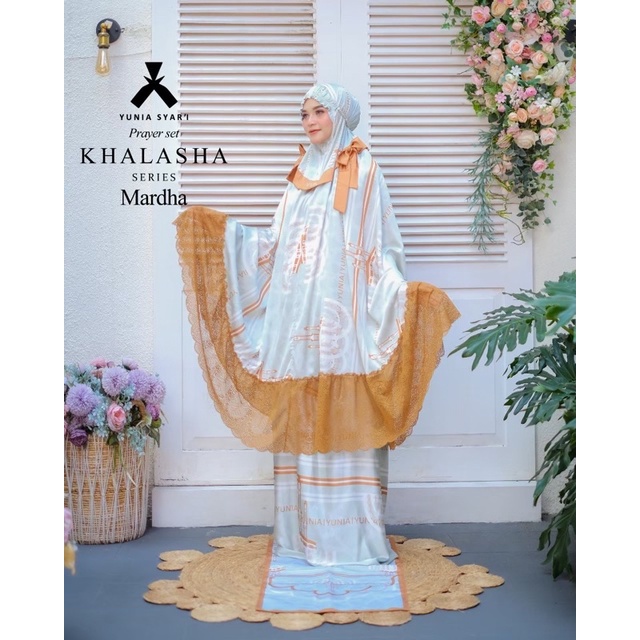Yunia Syar’i Mukena / Prayer Set Khalasha Series