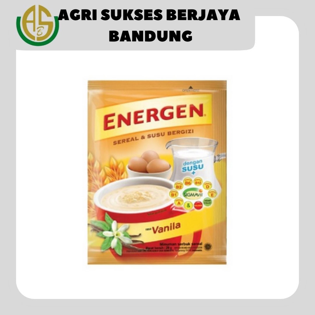 

Energen Rasa Vanilla Sachet 29 Gram