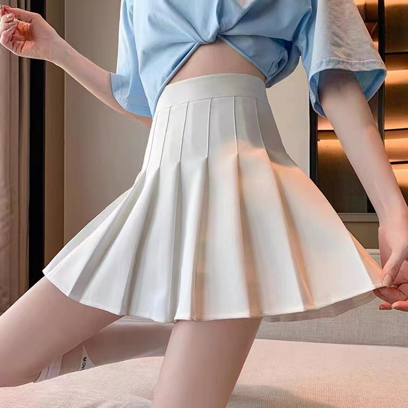 Basic Mini  Pleated Uniform Skirt 2688 (S-XXL)