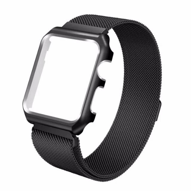 Strap Apple watch 38mm 38 mm iwatch milanese magnet loop case cover