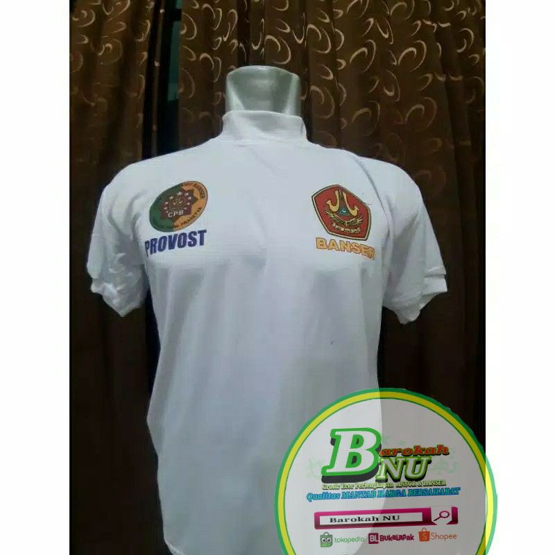 Kaos pdl Provost BANSER |KAOS PUTIH BANSER