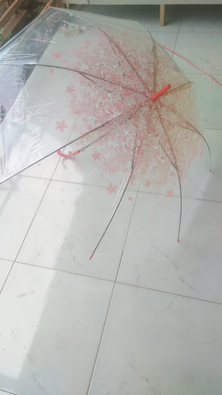 Payung Nagoya 16 Jari Ng062 Motif Kembang / Ng063 Motif Gedung