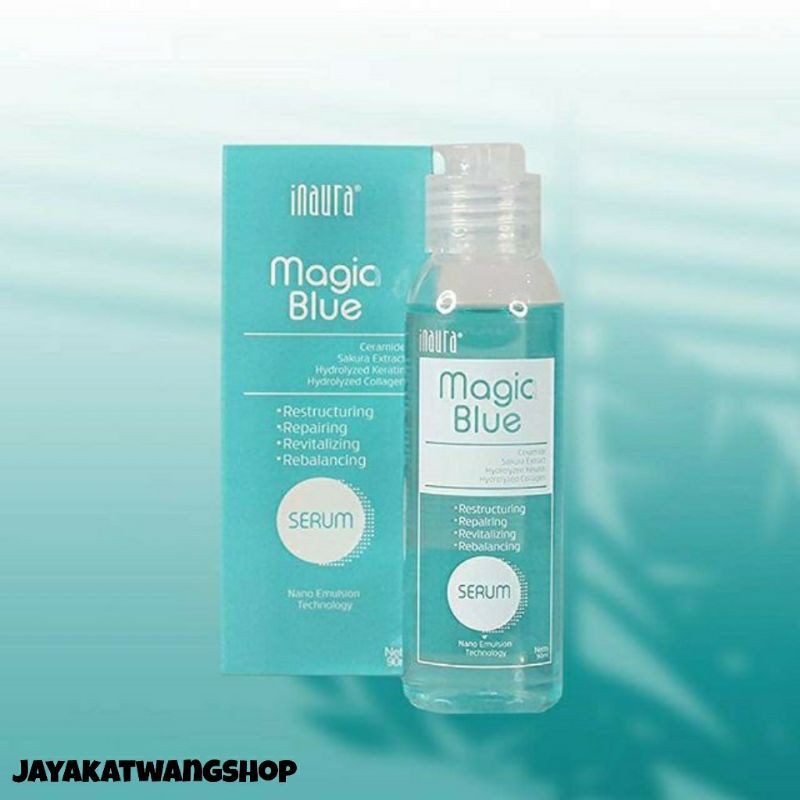 Inaura Magia Blue Serum 90 ML / Serum Rambut Magic Blue