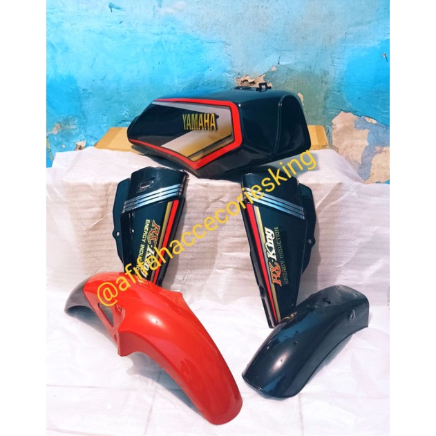 body set rx king cobra kobra tahun 1990 1992 tangki box aki spakbor ori original