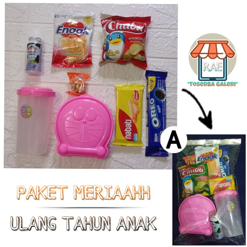 

Bingkisan Ulang Tahun Anak / Snack Ulang Tahun / Parcel Ultah