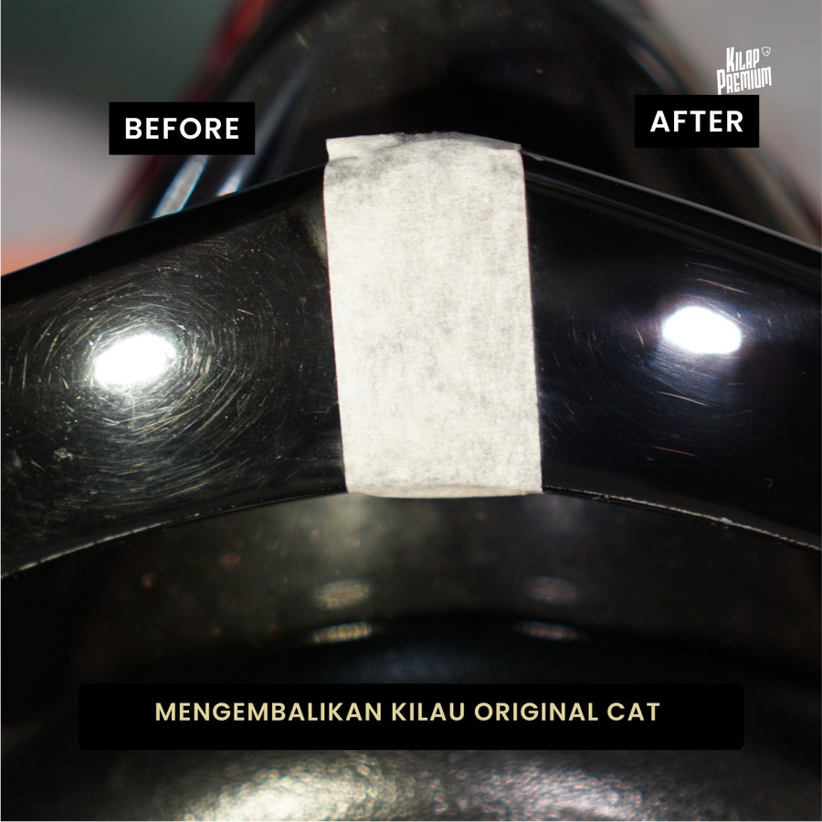 Kilap Premium Swirl Remover / Penghilang Baret Halus Mobil Motor