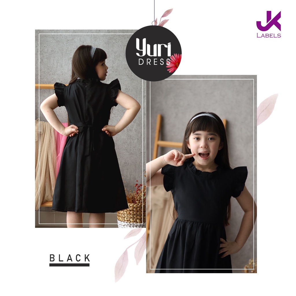 YURI DRESS (1-8 TAHUN)