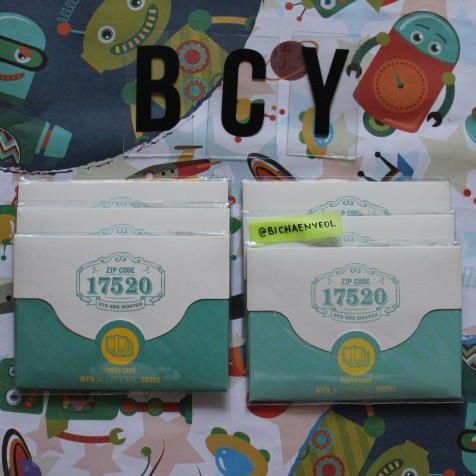 BTS 2nd Muster 17520 Mini Photocard - Envelope Only