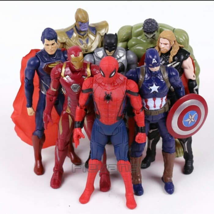 mainan hobi action figure avengers infinity movie new avenger set
