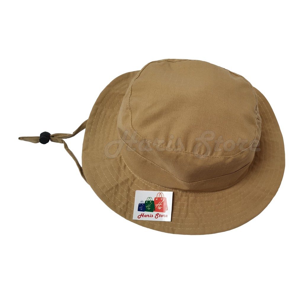 Topi Rimba Polos / Topi Gunung Outdor Camping Pria / Topi Rimba Tactical Summit Series