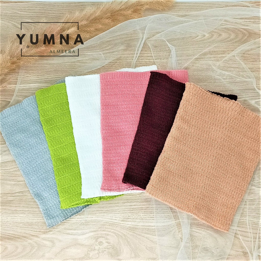 BANDANA RAJUT INNER ZIGZAG, INNER KNIT