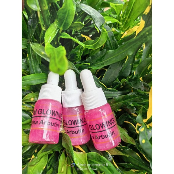SERUM GLOWING PLUS ALPHA ARBUTIN  PUTIH PERMANEN