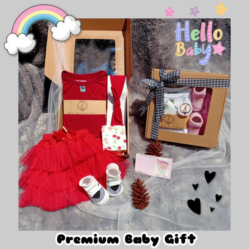 Hampers Bayi / Hampers Baby / Hampers Baby New Born  / Hampers Baby Premium / Kado Bayi New Born / Baby Gift / Hampers Bayi Murah-B2 (Maroon)